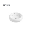 white colour round ceramic table top